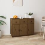 vidaXL Servanta, maro miere, 100x40x75 cm, lemn masiv de pin GartenMobel Dekor (820150) Comoda
