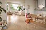 Egger Ламиниран паркет EGGER NatureSense EL2133 Herringbone Baronia Eiche sand 8mm- AC4/32 (EL2133)