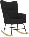 vidaXL Scaun balansoar, negru, material textil GartenMobel Dekor (4016791) Balansoar