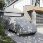 vidaXL Husa auto pentru SUV, textil netesut, completa, gri, L GartenMobel Dekor (4008941)