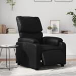 vidaXL Fotoliu rabatabil electric, negru, piele ecologica GartenMobel Dekor (3204872)