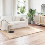 vidaXL Covor din Lana Faux Tafalla Bej 160 x 230 cm Poliester GartenMobel Dekor (42021484) Covor