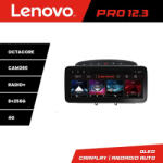 Lenovo Navigatie Android Peugeot 308 2008-2013 Lenovo PRO 12.3 inch QLED 8+256GB 4G (KIT-038+PRO-12.3-8+256)