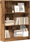 vidaXL Biblioteca, lemn vechi, 80x24x109 cm, lemn prelucrat GartenMobel Dekor (857842) Biblioteca