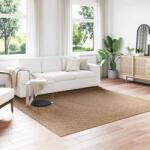 vidaXL Covor patrat natural 240x240 cm, antiderapant, pentru interior (42022543) Covor