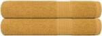 vidaXL Prosoape sauna 2 buc Aur 80x200 cm 360 g/m2 100% bumbac GartenMobel Dekor (136815) Prosop