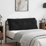 vidaXL Perna pentru spate Negru 120 x 50 cm Tesatura din corduroy GartenMobel Dekor (42014810)