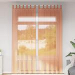 vidaXL Perdele Voile cu Bucle 2 buc Terracota 140x260 cm GartenMobel Dekor (4102325)