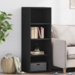 vidaXL Dulap înalt, negru, 45x41x124 cm, lemn prelucrat GartenMobel Dekor (846391) Comoda