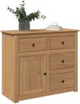 vidaXL Dulap cu sertare PANAMA, 93x40x80 cm, lemn masiv de pin GartenMobel Dekor (4016384) Comoda