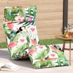 vidaXL Sezlong pliabil, multicolor, 175x54x8, 5 cm, tesatura Oxford GartenMobel Dekor (4019763)
