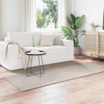 vidaXL Covor modern crem 170x120 cm dreptunghiular, antiderapant (42022793) Covor
