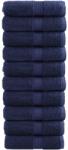 vidaXL Prosoape de baie premium SOLUND, 10 buc. , bleumarin, 30 x 30 cm, 600 g/m2 GartenMobel Dekor (137253) Prosop