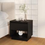 vidaXL Noptiera, negru, 45x34x44 cm, PAL GartenMobel Dekor (809514)