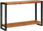 vidaXL Masa de consola Maro 120 x 33 x 75 cm Lemn Solid de Acacia GartenMobel Dekor (4104734)
