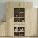 vidaXL Dulap înalt, stejar sonoma, 70x42, 5x185 cm, lemn prelucrat GartenMobel Dekor (3281464) Comoda
