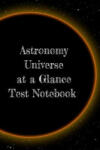 Infinit Science Astronomy Universe at a Glance Test Notebook | Lars Lichtenstein