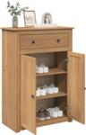 vidaXL Dulap de vinuri PANAMA, 80x40x114 cm, lemn masiv de pin GartenMobel Dekor (4016391) Pantofar