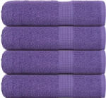 vidaXL Prosoape de mana 4 buc Violet 50x100 cm 360 g/m2 100% bumbac GartenMobel Dekor (136879) Prosop