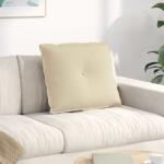 vidaXL Perna pentru spate Crem 60 x 19 x 50 cm tesatura GartenMobel Dekor (42014665)