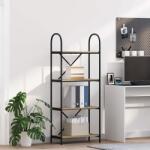 vidaXL Raft pentru carti stejar artizanal 60 x 30 x 146 cm GartenMobel Dekor (879916) Biblioteca