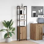 vidaXL Dulap pentru carti Stejar Artizanal 40 x 24 x 161 cm GartenMobel Dekor (883855) Biblioteca
