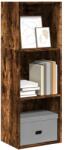 vidaXL Biblioteca, stejar fumuriu, 40x30x114 cm, lemn prelucrat GartenMobel Dekor (857871) Biblioteca