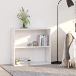 vidaXL Biblioteca, alb, 80x30x76, 5 cm, lemn prelucrat GartenMobel Dekor (800999) Biblioteca