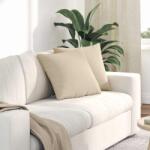 vidaXL Perne pentru canapea 2 pcs Crem 45 x 45 cm tesatura GartenMobel Dekor (42013944)