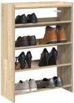 vidaXL Pantofar, stejar sonoma, 80x25x61, 5 cm, lemn prelucrat GartenMobel Dekor (859880) Pantofar