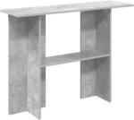 vidaXL Masa de consola Gri Beton 100 x 30 x 75 cm Lemn prelucrat GartenMobel Dekor (8001178)