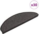 vidaXL Covorase scari autoadezive, 30 buc. antracit 65x21x4 cm sisal GartenMobel Dekor (3365873) Covor
