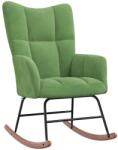 vidaXL Scaun balansoar, verde deschis, catifea GartenMobel Dekor (328142) Balansoar