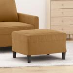 vidaXL Taburet, maro, 60x50x41 cm, catifea GartenMobel Dekor (349300)