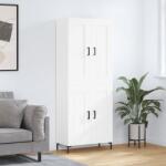 vidaXL Dulap înalt, alb, 69, 5x34x180 cm, lemn compozit GartenMobel Dekor (3199681) Comoda