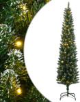vidaXL Brad Craciun artificial subtire cu 300 LED-uri, 210 cm GartenMobel Dekor (3315761)