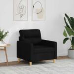 vidaXL Fotoliu canapea, negru, 60 cm, material textil GartenMobel Dekor (359223) Canapea