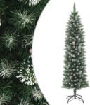 vidaXL Brad de Craciun artificial slim cu suport, 180 cm, PVC GartenMobel Dekor (345166)
