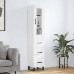 vidaXL Dulap înalt, alb, 34, 5x34x180 cm, lemn prelucrat GartenMobel Dekor (3199257) Comoda