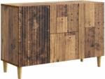 vidaXL Bufet cu sertar Lemn vechi 89 x 34, 5 x 60 cm Lemn prelucrat GartenMobel Dekor (894663) Comoda