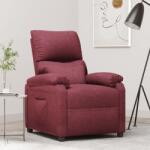 vidaXL Fotoliu rabatabil, rosu vin, material textil GartenMobel Dekor (342454)
