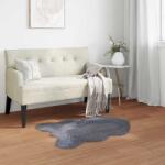 vidaXL Covor din Lana Faux Tafalla Antracit 60 x 90 cm Poliester GartenMobel Dekor (42021607) Covor
