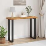 vidaXL Masa de consola Maro 100 x 35 x 75 cm Lemn solid de tec GartenMobel Dekor (42015920)