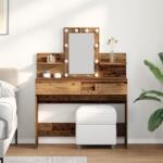 vidaXL Masa de Toaleta Lemn Vechi 100 x 40 x 130 cm Lemn compozit GartenMobel Dekor (868850)