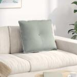 vidaXL Perna pentru spate Gri deschis 60 x 50 cm Tesatura din corduroy GartenMobel Dekor (42014675)