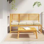 vidaXL Perna 4 pcs Crem 40 x 40 x 8 cm Material Oxford GartenMobel Dekor (42001590)