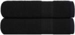 vidaXL Prosoape de dus 2 buc Negru 70x140 cm 360 g/m2 100% bumbac GartenMobel Dekor (136953) Prosop