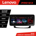 Lenovo Navigatie Mercedes W211 W219 Lenovo Pro 12.3 QLED 4G GPS 4+64GB (KIT-090+PRO-12.3-4+64)