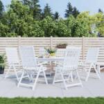 vidaXL Perne de scaun, model frunze, 6 buc. , 40x40x4 cm, textil GartenMobel Dekor (361022)