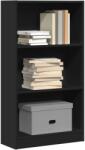 vidaXL Biblioteca, negru, 60x24x109 cm, lemn prelucrat GartenMobel Dekor (857804) Biblioteca